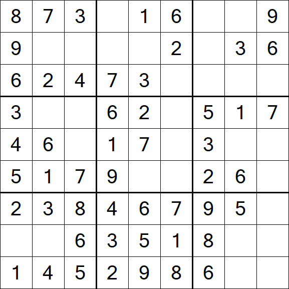 Sudoku - Einfach