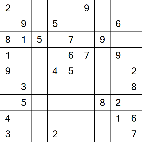 Sudoku - Difficile