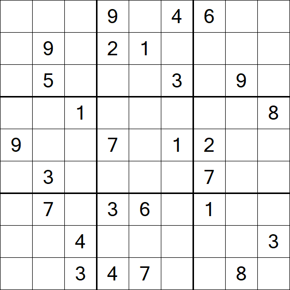 Sudoku - Schwierig