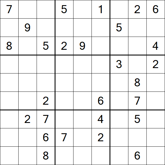 Sudoku - Schwierig