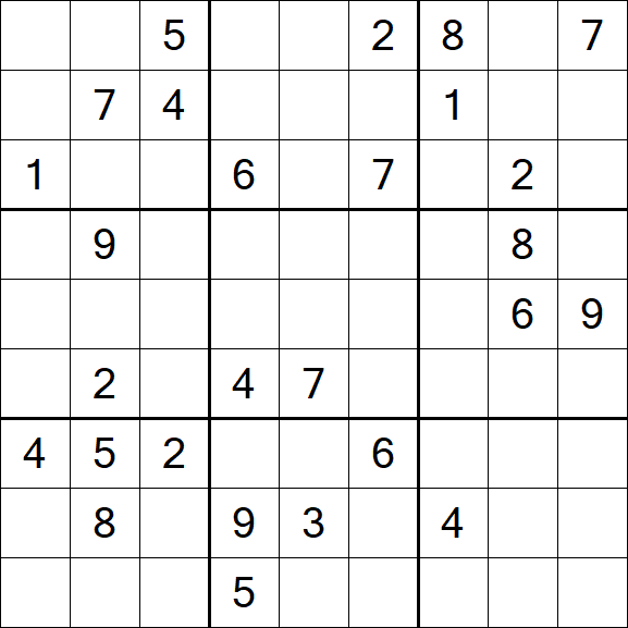 Sudoku - Difficile