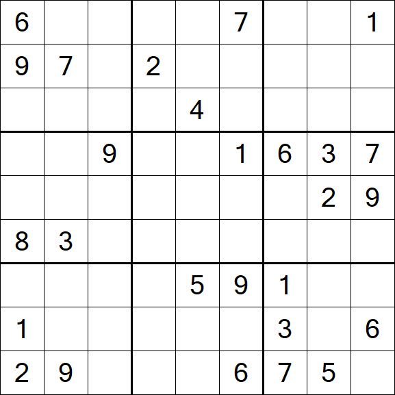Sudoku - Difficile
