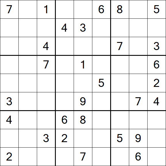 Sudoku - Difficile
