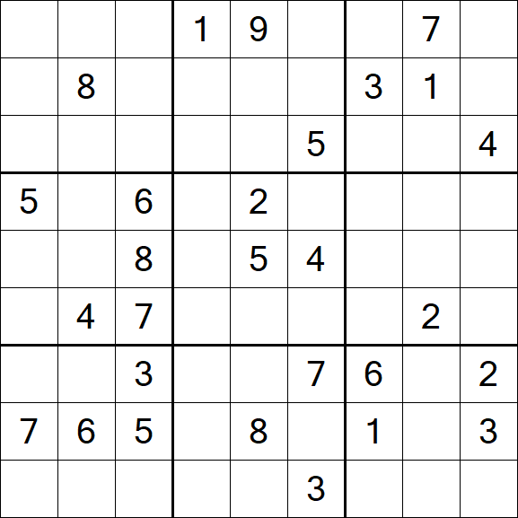 Sudoku - Difícil