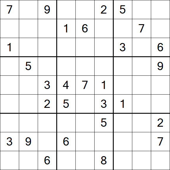 Sudoku - Difficile