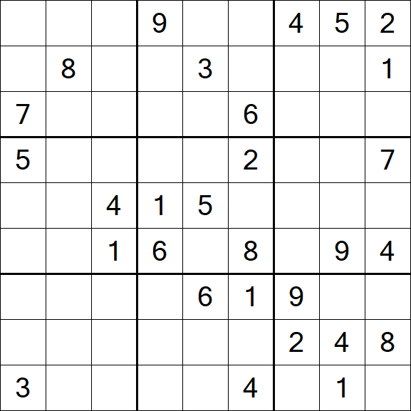 Sudoku - Difficile