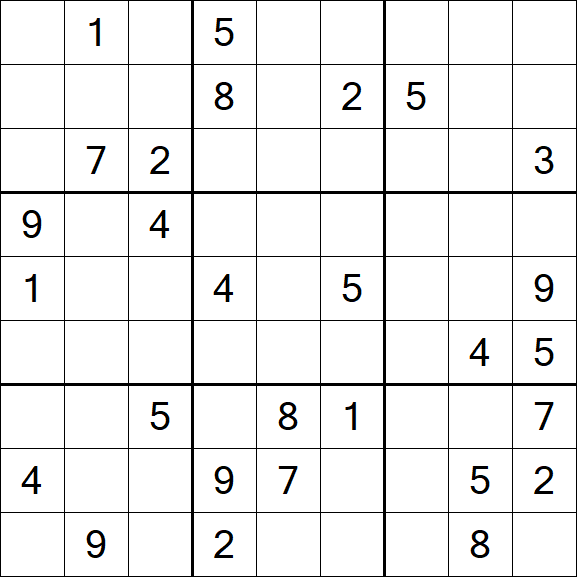 Sudoku - Difficile