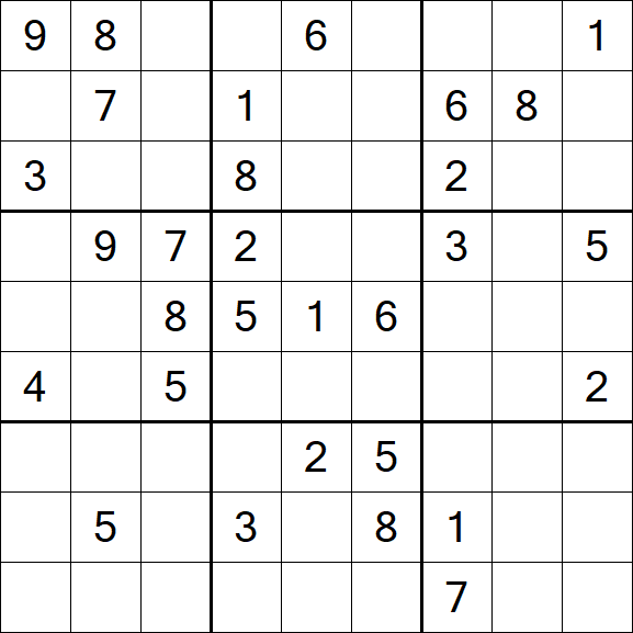 Sudoku - Difficile