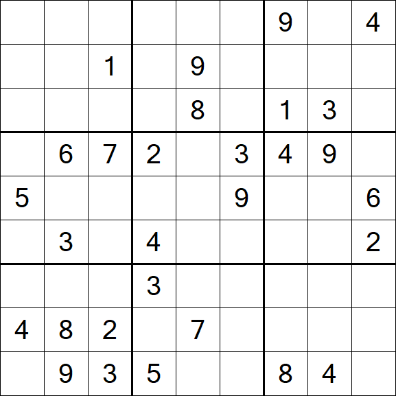 Sudoku - Hard