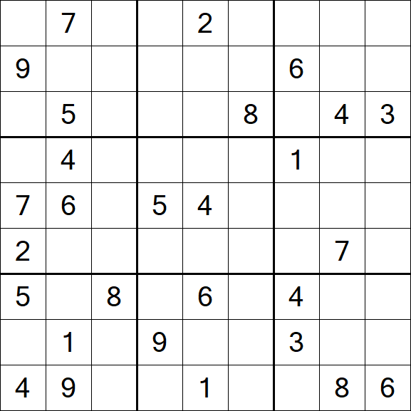 Sudoku - Hard