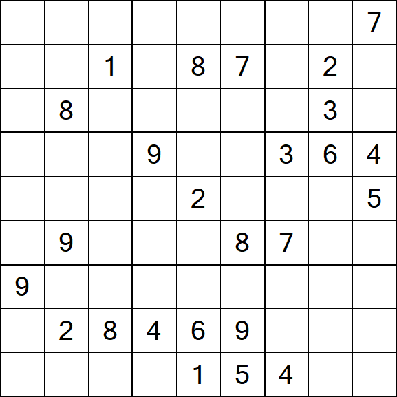 Sudoku - Difficile