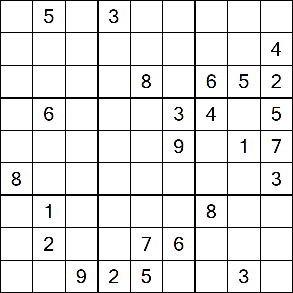 Sudoku - Difficile