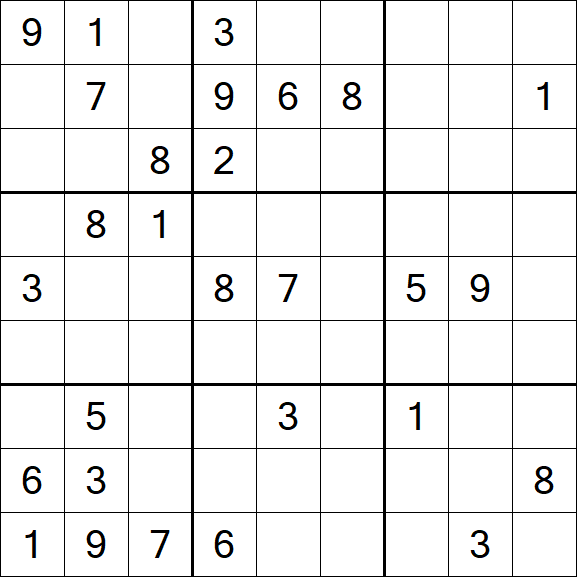 Sudoku - Difícil