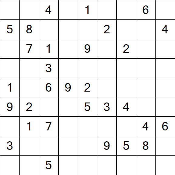 Sudoku - Difficile