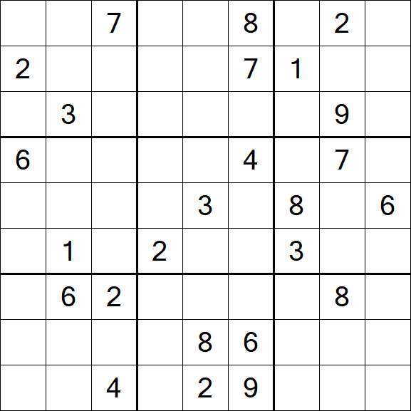 Sudoku - Difficile