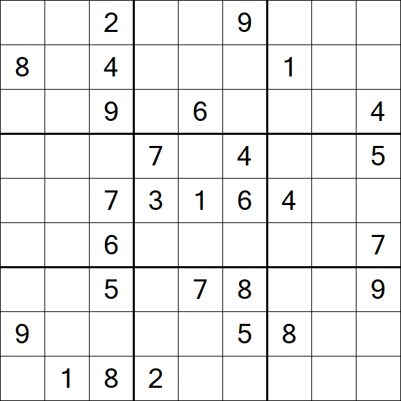 Sudoku - Difficile