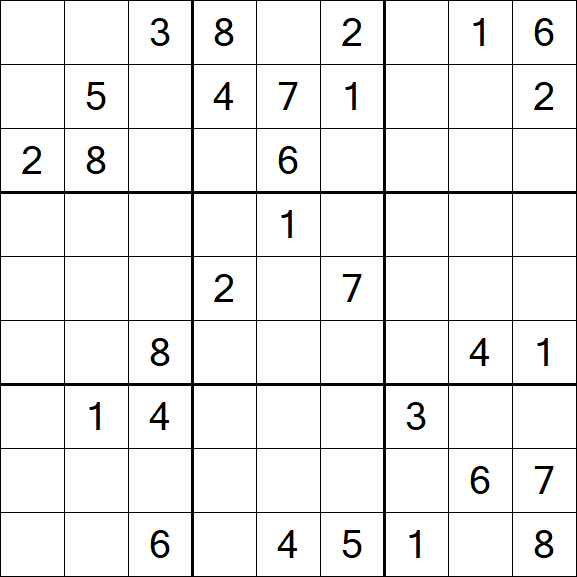 Sudoku - Difficile