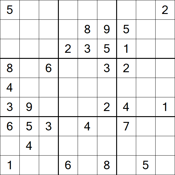 Sudoku - Difficile
