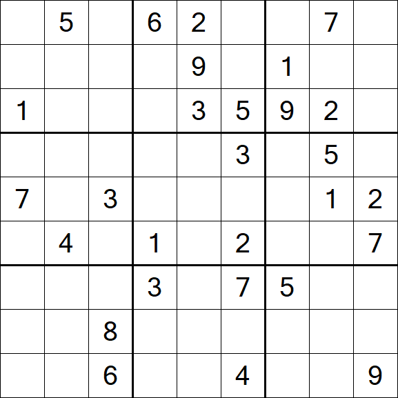 Sudoku - Difficile