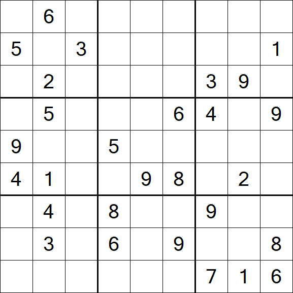 Sudoku - Difficile