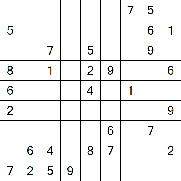 Sudoku - Difficile