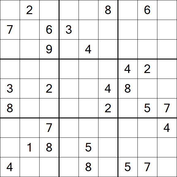 Sudoku - Difficile