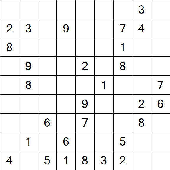 Sudoku - Hard