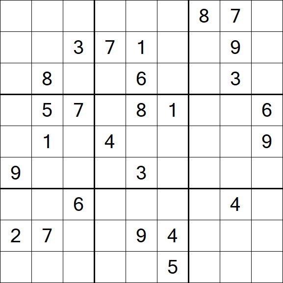 Sudoku - Hard