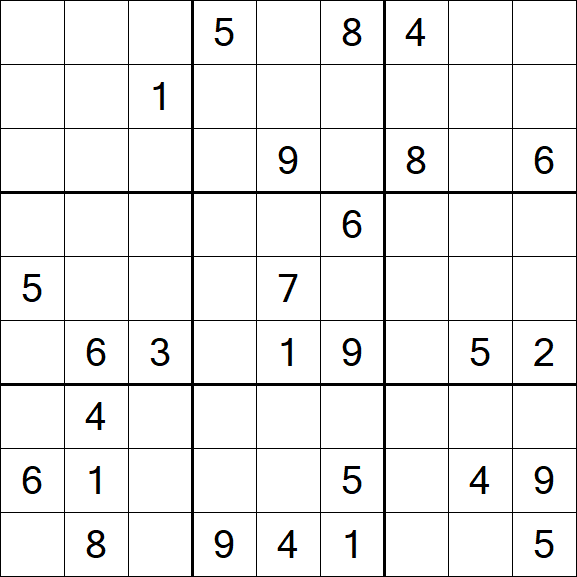 Sudoku - Hard