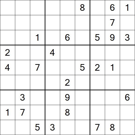 Sudoku - Difficile
