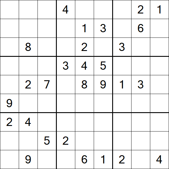 Sudoku - Difficile