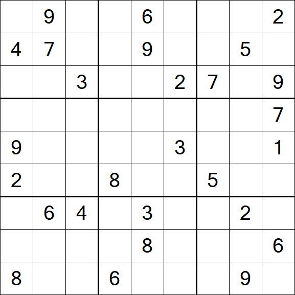 Sudoku - Difficile