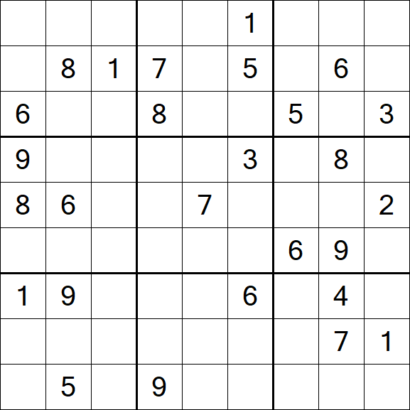 Sudoku - Hard