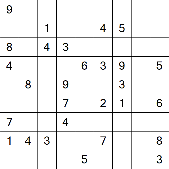 Sudoku - Hard