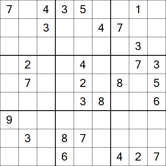 Sudoku - Difícil