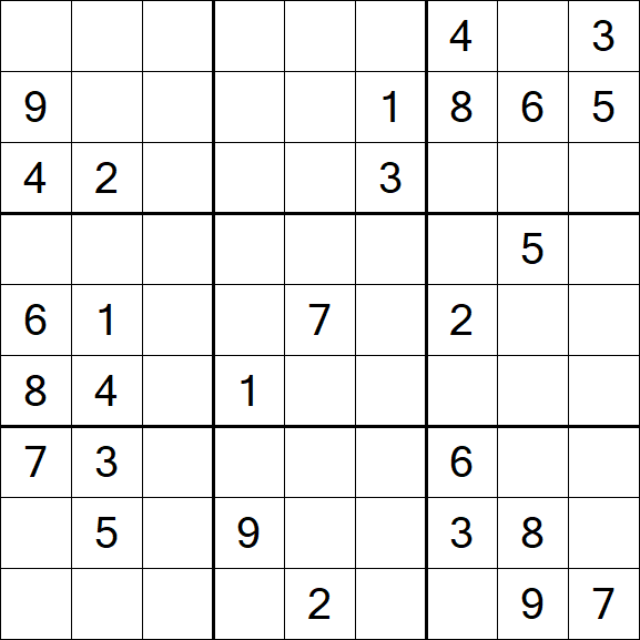 Sudoku - Difícil