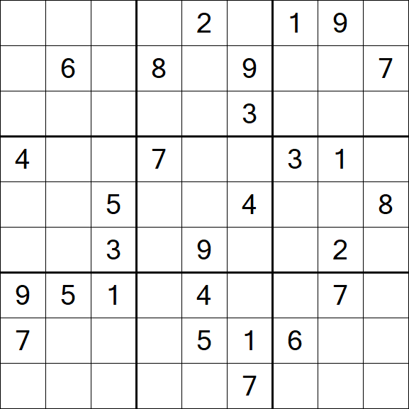 Sudoku - Difficile