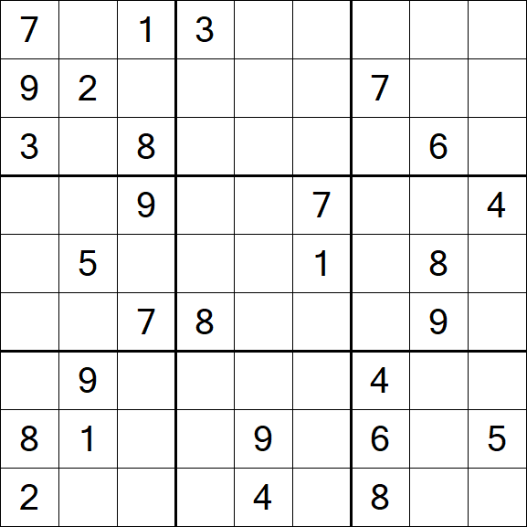 Sudoku - Difícil