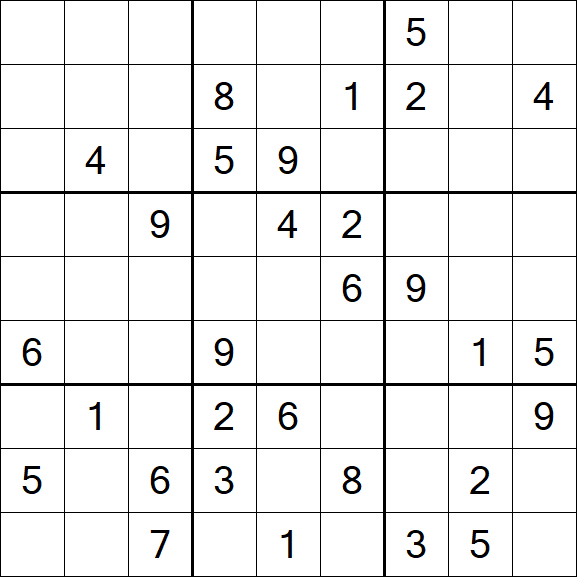 Sudoku - Difícil