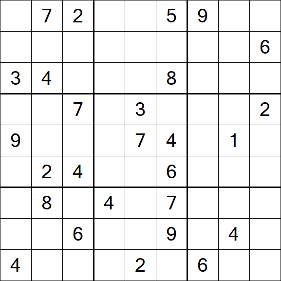 Sudoku - Schwierig