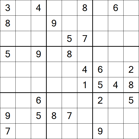 Sudoku - Difícil