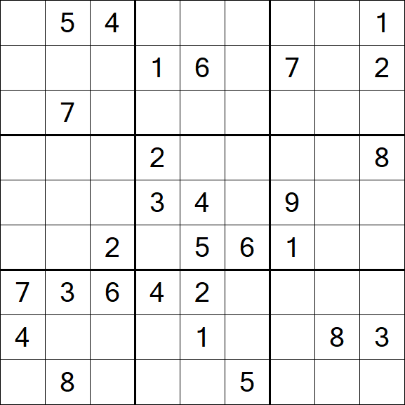 Sudoku - Difficile