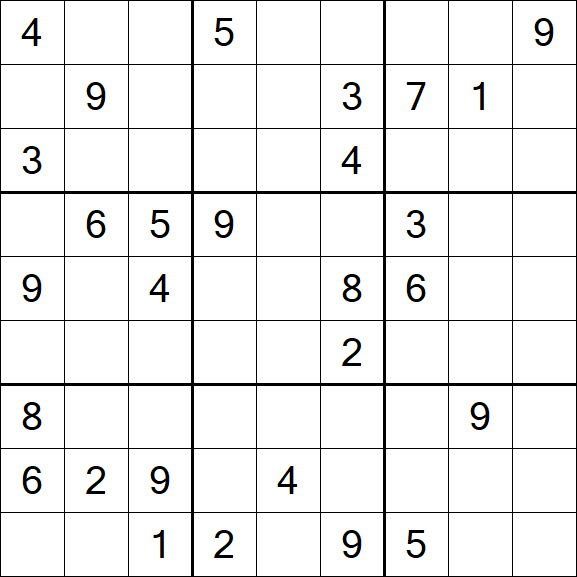 Sudoku - Difficile