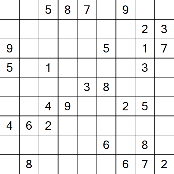 Sudoku - Difficile