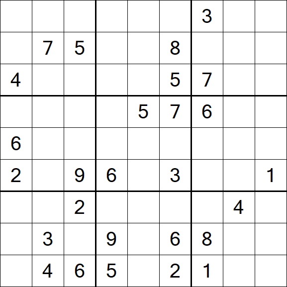 Sudoku - Difficile