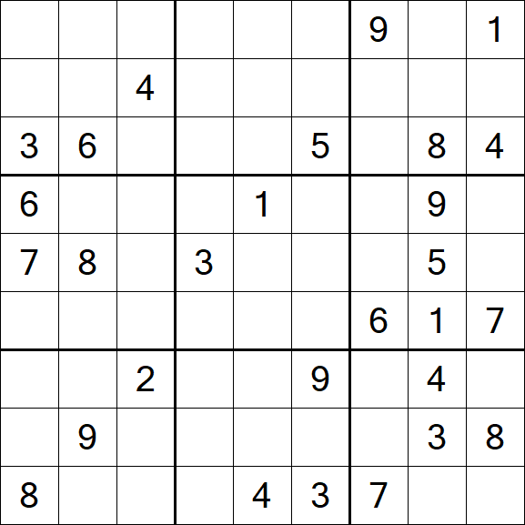 Sudoku - Difficile
