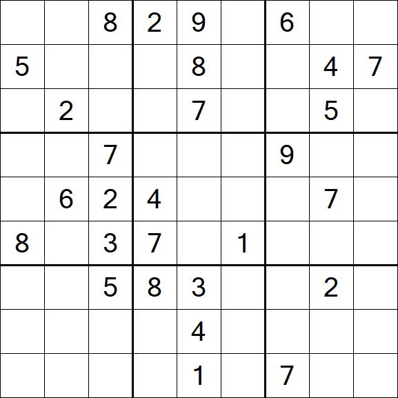 Sudoku - Difficile