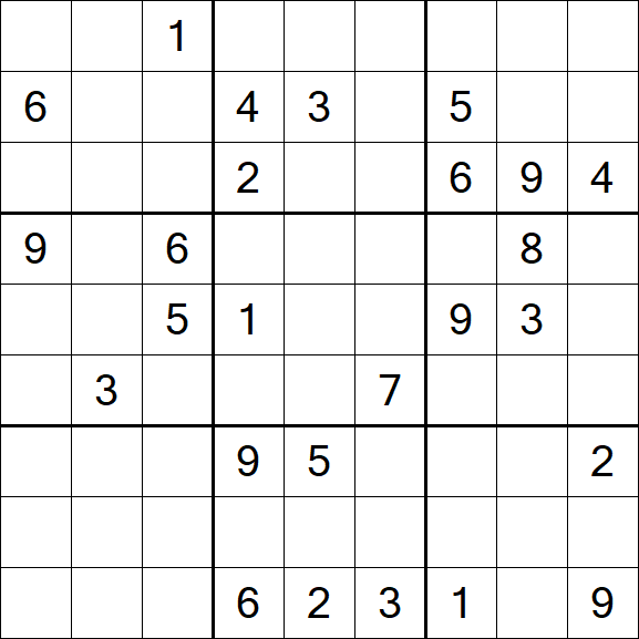 Sudoku - Difficile