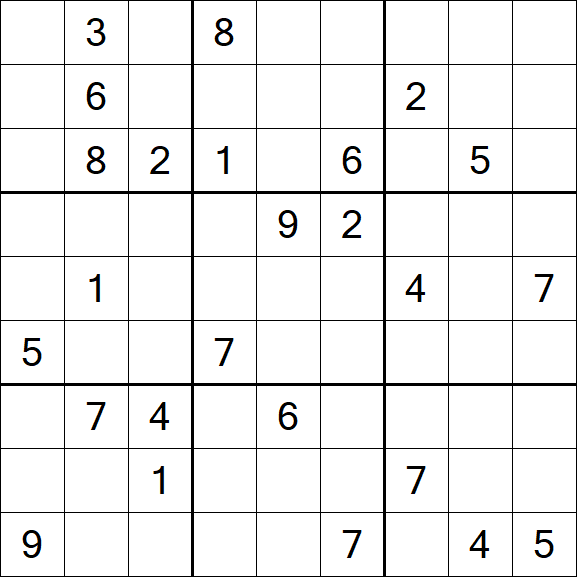 Sudoku - Difficile