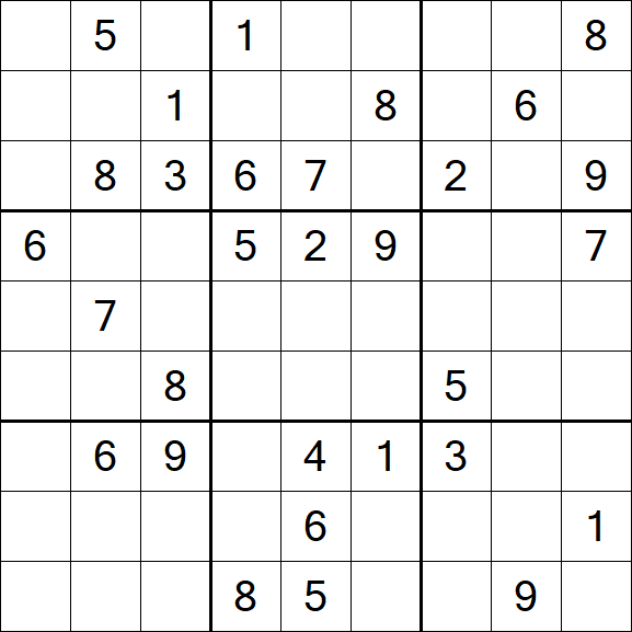 Sudoku - Difícil
